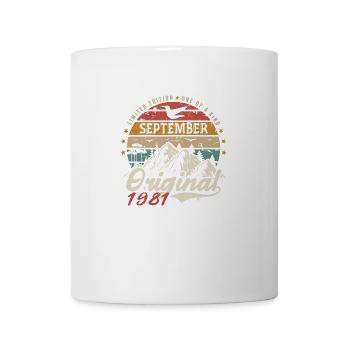 Retro 1981 September Vintage September 1981 Gift - Mug - white - Front
