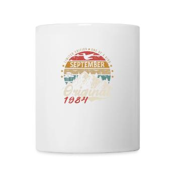 Retro 1984 September Vintage September 1984 Gift - Mug - white - Front
