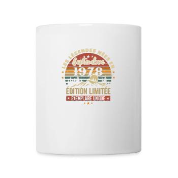 Rétro 1978 - Les légendes nées en Septembre 1978 - Mug blanc - blanc - Devant