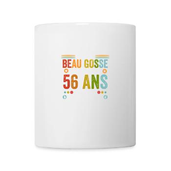 56 ans Cadeau Anniversaire 56 ans Drôle - Mug blanc - blanc - Devant