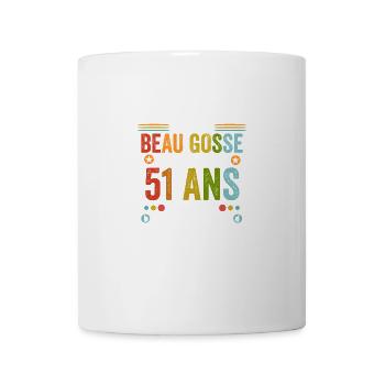 51 ans Cadeau Anniversaire 51 ans Drôle - Mug blanc - blanc - Devant