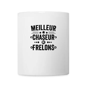 Meilleur Chasseur De Frelons Cadeau Drôles Frelon - Mug blanc - blanc - Devant