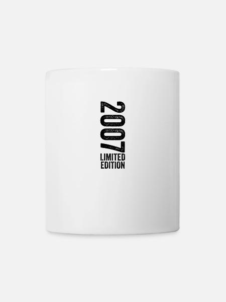 2007 Cadeau Anniversaire 2007 édition limitée 2007 - Mug blanc - blanc