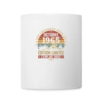 Nées en Octobre 1965 | Génial Depuis Octobre 1965 - Mug blanc - blanc - Devant