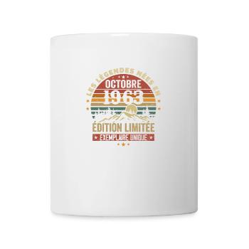 Born in October 1963 | Awesome since October 1963 - Mug - white - Front