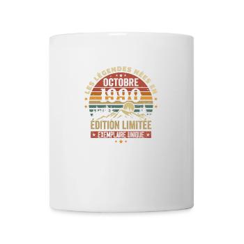 Born in October 1990 | Awesome Since October 1990 - Mug - white - Front