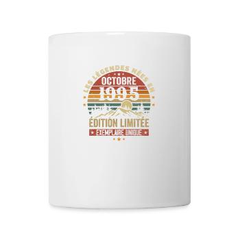Born in October 1995 | Awesome since October 1995 - Mug - white - Front