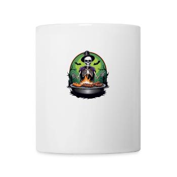 Halloween grillades grillades Master cadeau squelette - Mug blanc - blanc - Devant