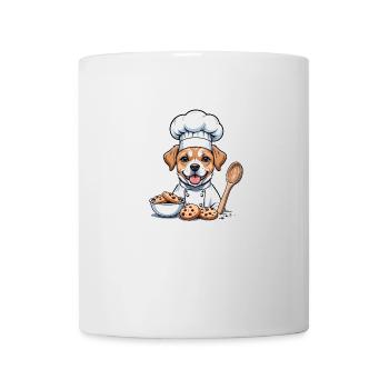 Dog Chef Dog Friends Gift Cookie Cookies - Mug - white - Front