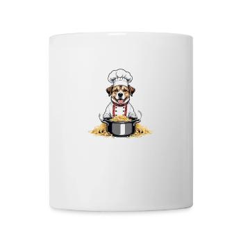 Dog Chef Dog Friends Cadeau Spaghetti - Mug blanc - blanc - Devant