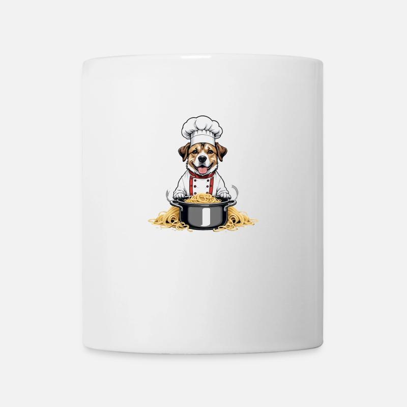Dog Chef Dog Friends Gift Spaghetti - Mug - white