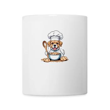 Dog Chef Dog Friends Gift Cookie Cookies - Mug - white - Front