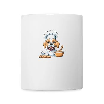 Dog Chef Dog Friends Gift Cookie Cookies - Mug - white - Front