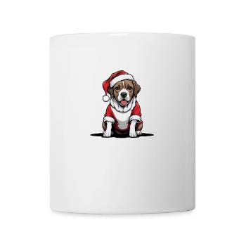 Santa Dog Santa Claus Dog Gift - Mug - white - Front