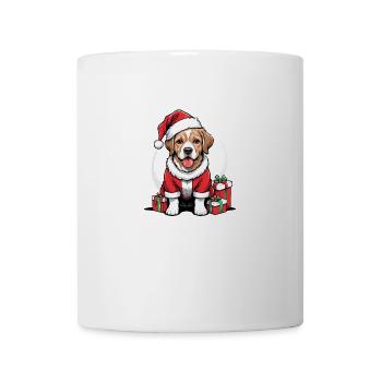 Santa Dog Santa Claus Dog Gift - Mug - white - Front