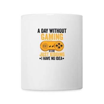 Gamer Idée Cadeau Jeux Vidéo Humour Drôles Geek - Mug blanc - blanc - Devant