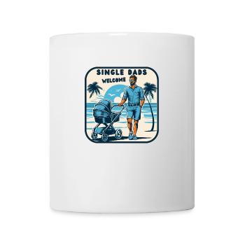 Single Dads Welcome - Mug - white - Front