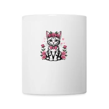 Sweet Cat Sweet Cat Bride Wedding Wedding Marry Love - Mug - white - Front
