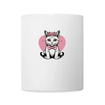 Sweet Cat Sweet Cat Bride Wedding Wedding Marry Love - Mug - white - Front