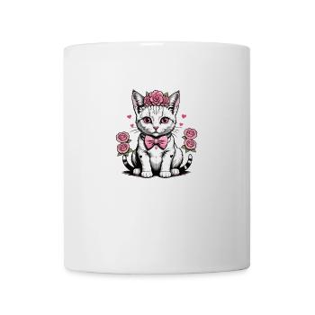 Sweet Cat Sweet Cat Bride Wedding Wedding Marry Love - Mug - white - Front