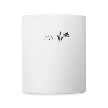 E-Bike Heartbeat vélo électrique Heartbeat E Bike - Mug blanc - blanc - Devant