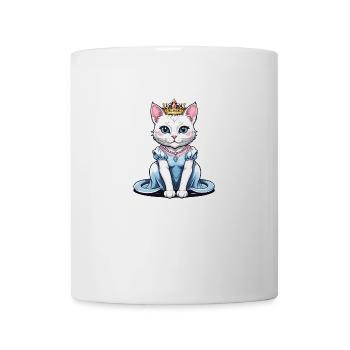 Cat Princess Queen Cat Elegant Gift - Mug - white - Front