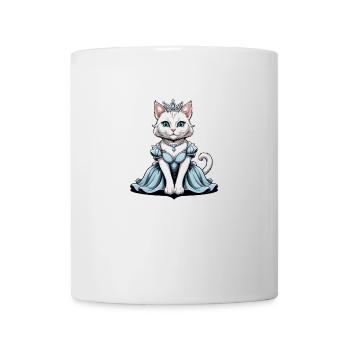 Cat Princess Queen Cat Elegant Gift - Mug - white - Front