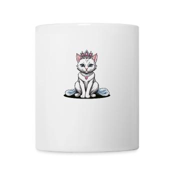 Cat Princess Queen Cat Elegant Gift - Mug - white - Front
