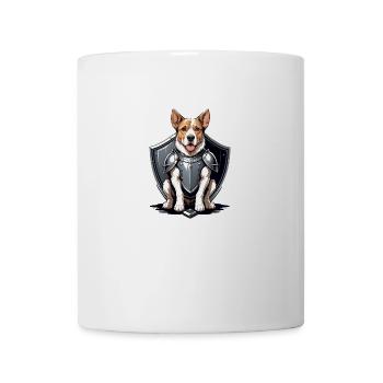 Dog Knight Warrior Dog Gift Warrior Knight - Mug - white - Front