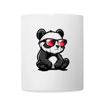 Panda Cool Comic - Tasse - Weiß - Vorne