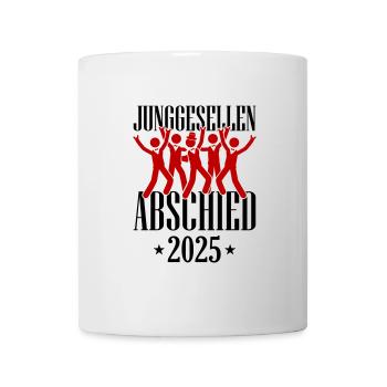Bachelor party 2025 - Mug - white - Front