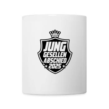 Junggesellenabschied 2025 Jga - Tasse - Weiß - Vorne