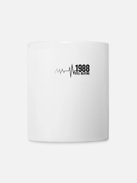 1988 Jubiläumsgeschenk 1988 Limitierte Auflage 1988 - Tasse - Weiß