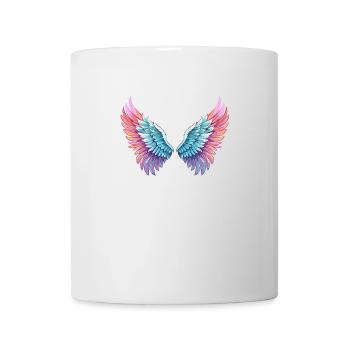angelwings,engelsflügel,graffiti,malerei,bunt - Tasse - Weiß - Vorne