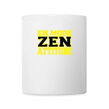 EN MODE ZEN - Mug blanc - blanc - Devant