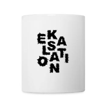 Die reinste Eskalation. Party bis zum Umfallen. - Tasse - Weiß - Vorne