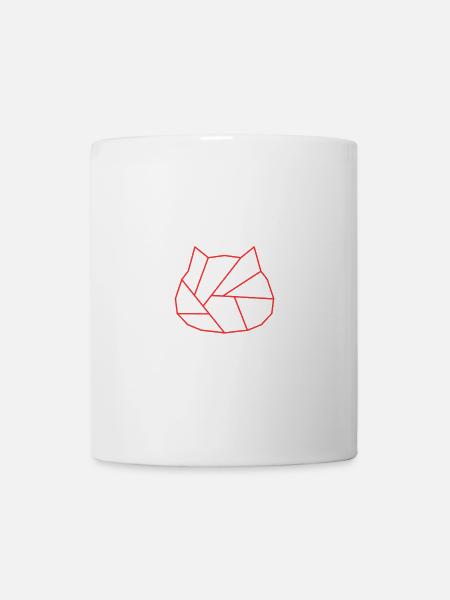 Katze | Logo | Neutral - Tasse - Weiß