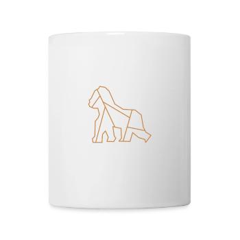 Singe | Animaux | Logo de l’entreprise | Gorille - Mug blanc - blanc - Devant