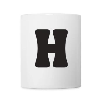 H - Mug - white - Front