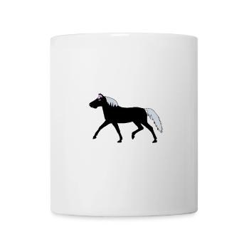 Pony Horse Christmas Gift Kids Riding - Mug - white - Front
