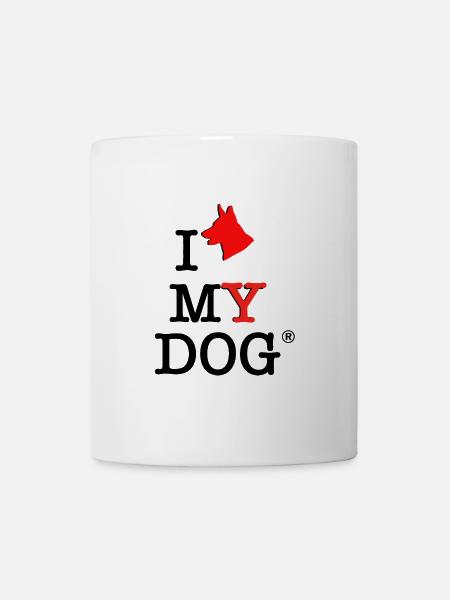 I Love my Dog - Mug - white