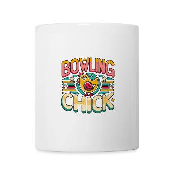 Bowling Chick 17 - Tasse - Weiß - Vorne