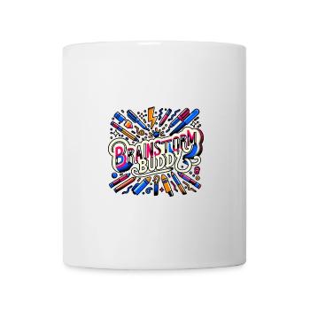 Brainstormy Buddy 10 - Mug blanc - blanc - Devant