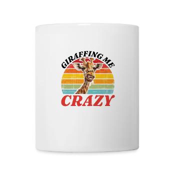Giraffing Me Crazy - Mug - white - Front