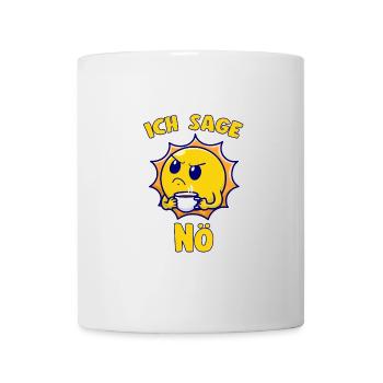 I Say Nope Cute Smiley Coffee Mug - Mug - white - Front