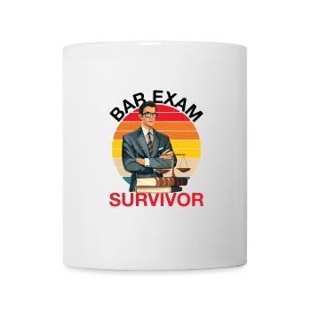 Bar Exam Survivor 6 - Tasse - Weiß - Vorne