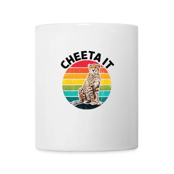 Cheeta It - Mug - white - Front