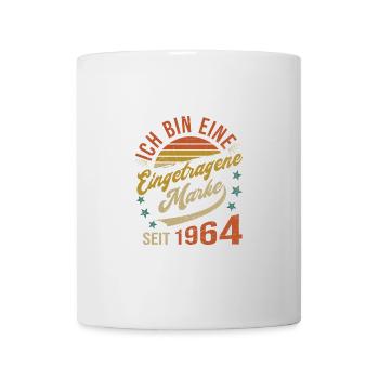 60th birthday I am 60 years registered trademark - Mug - white - Front