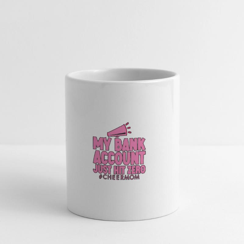Mon compte bancaire vient d’atteindre zéro 4 Mug blanc