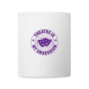 Musical Theatre Is My Obsession Actor Design - Tasse - Weiß - Vorne